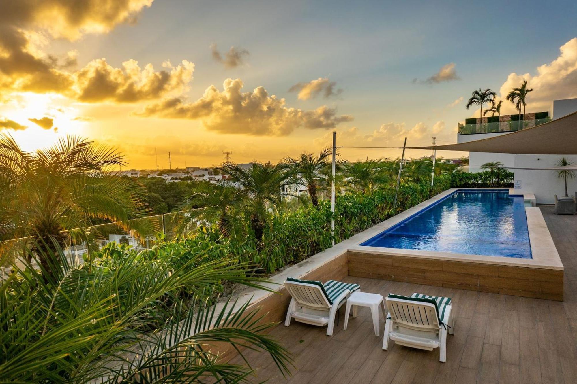 Opal Suites Apartments Playa del Carmen Esterno foto